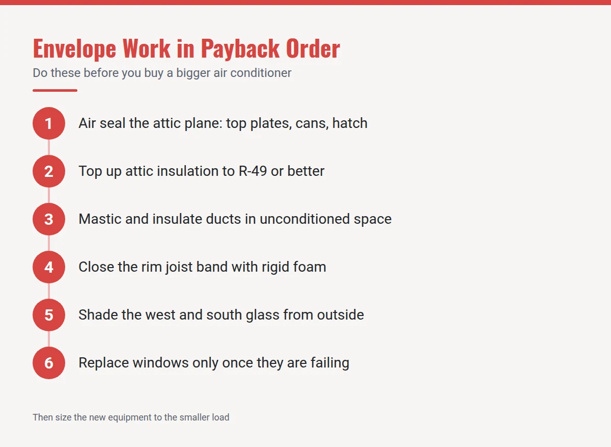 Summary card: Envelope Work in Payback Order